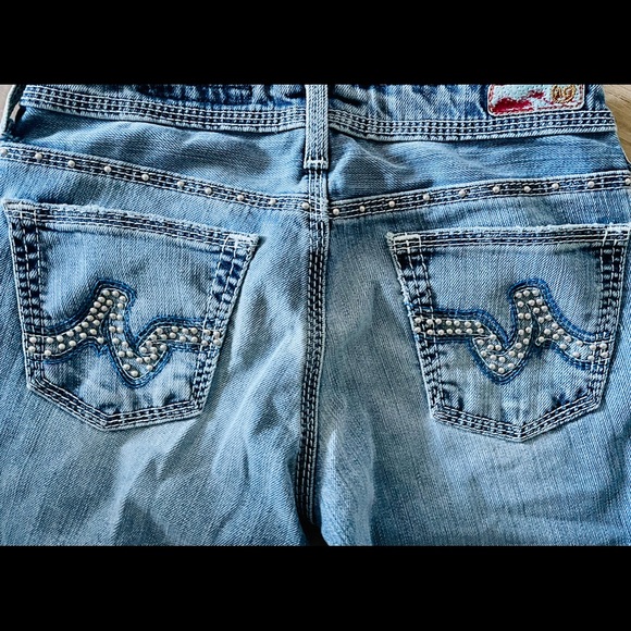 Ag Limited edition studded Ag-ED Merlot Jeans - Picture 13 of 14